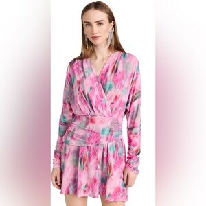 -I IRO Zola Dress In Light Pink Multicolor